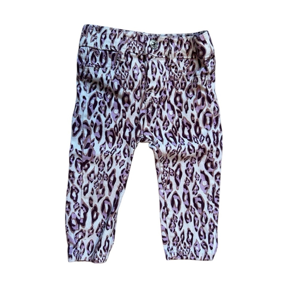 7 For All Mankind Animal Print Jeggings